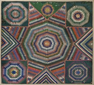 Star of Bethlehem Quilt, c.1850